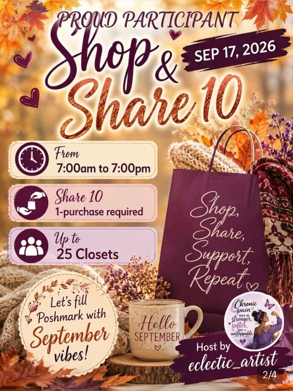 PARTICIPANT  SHOP & SHARE
